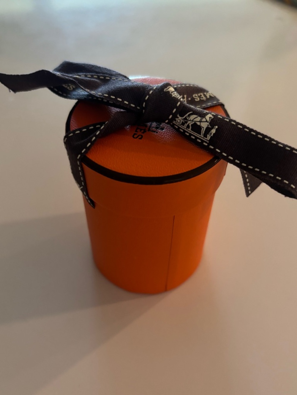 Hermes Round Scarf Box